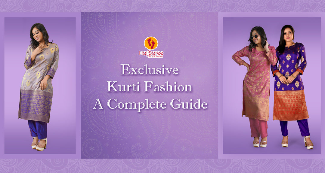 kurti Fashion by HalfSaree Studio