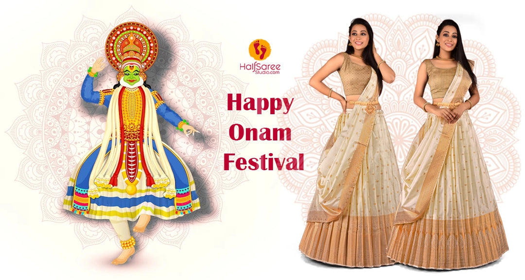 Famous Kerala Onam Festival Outfits for Girls